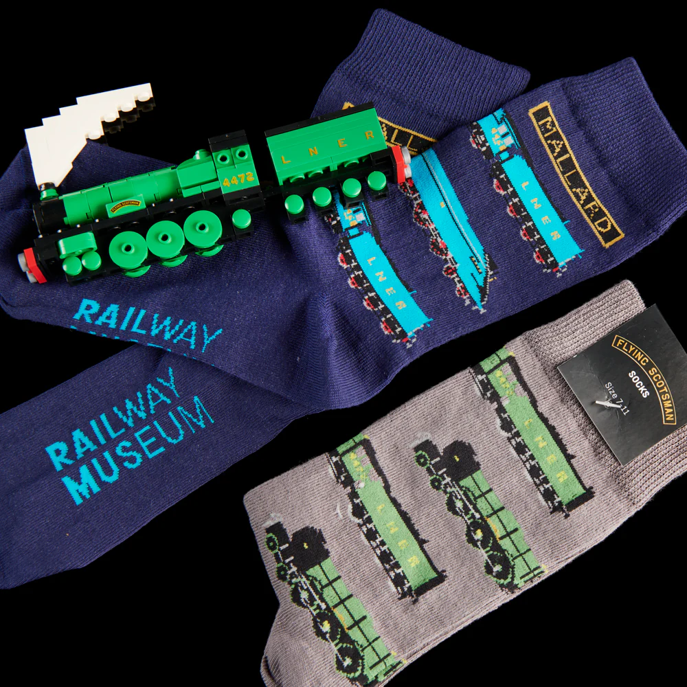National Railway Museum Flying Scotsman Socks - Image 6