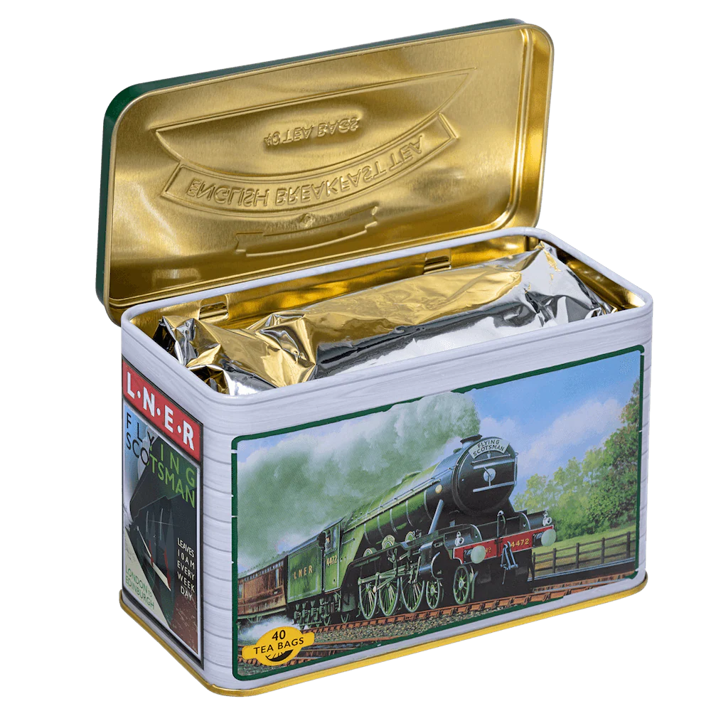 Flying Scotsman English Breakfast Tea And Tin - Image 5