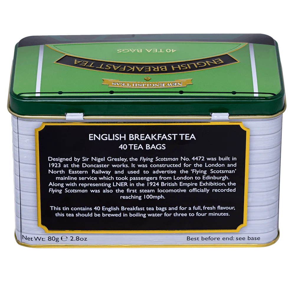 Flying Scotsman English Breakfast Tea And Tin - Image 6