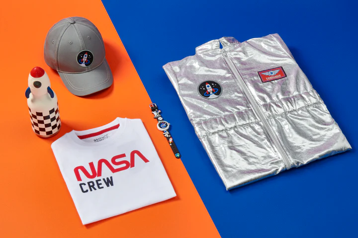 Science Museum Astronaut Suit Kids Costume - Silver - Image 3