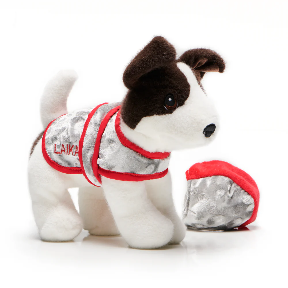 Science Museum Laika Eco Plush Dog - Image 3