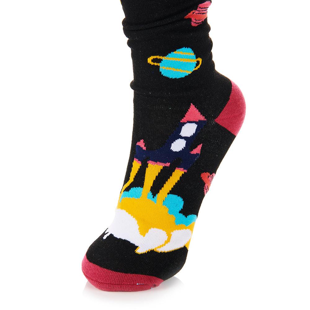 Science Museum Space Socks Set of 3 - Size 8-11 - Image 5