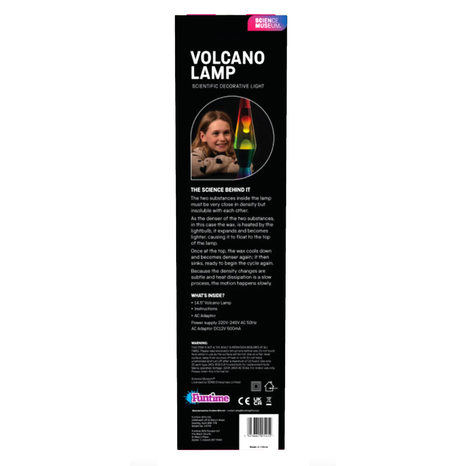 Science Museum Volcano Lamp - Image 6