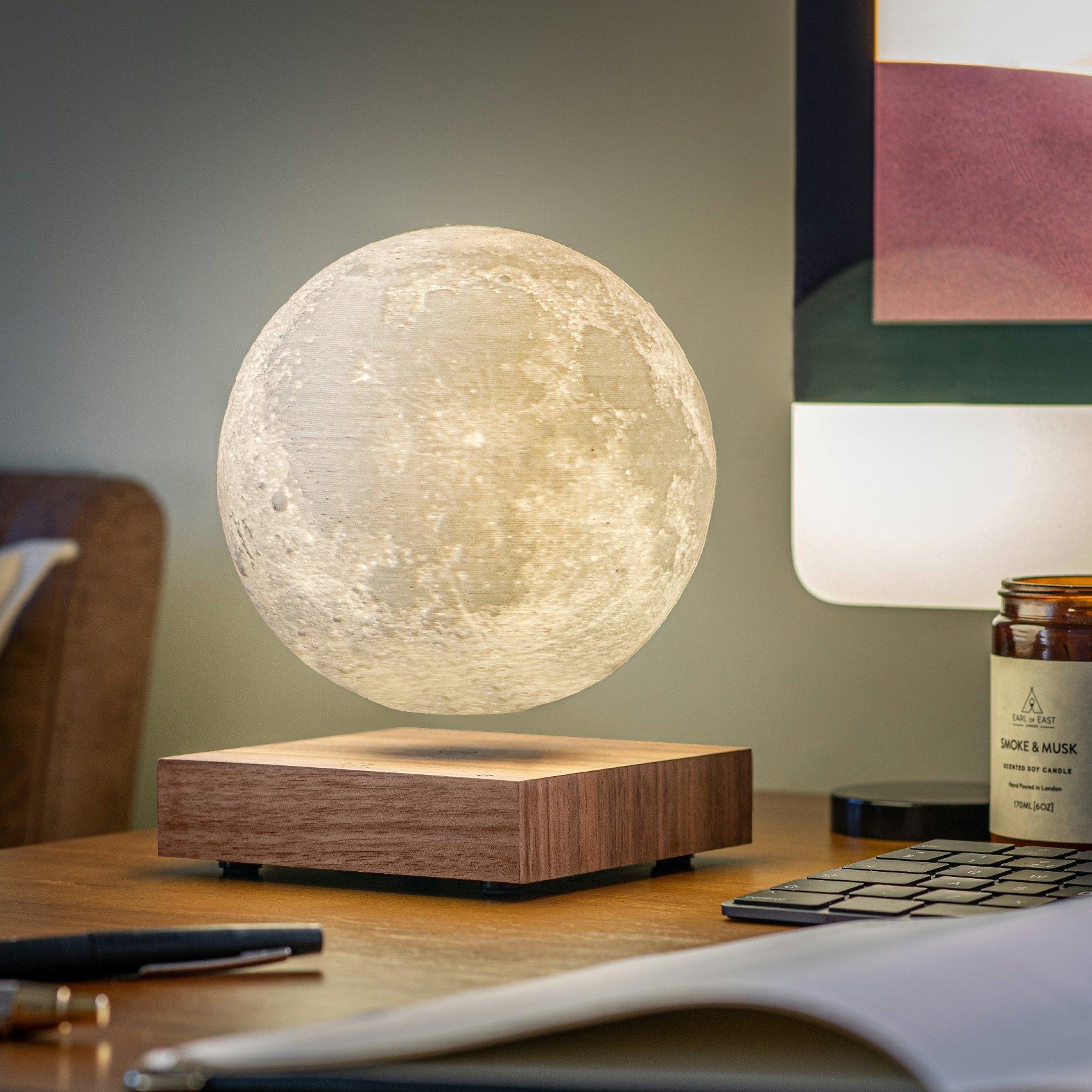 Gingko Design Smart Moon Lamp - Walnut - Image 6
