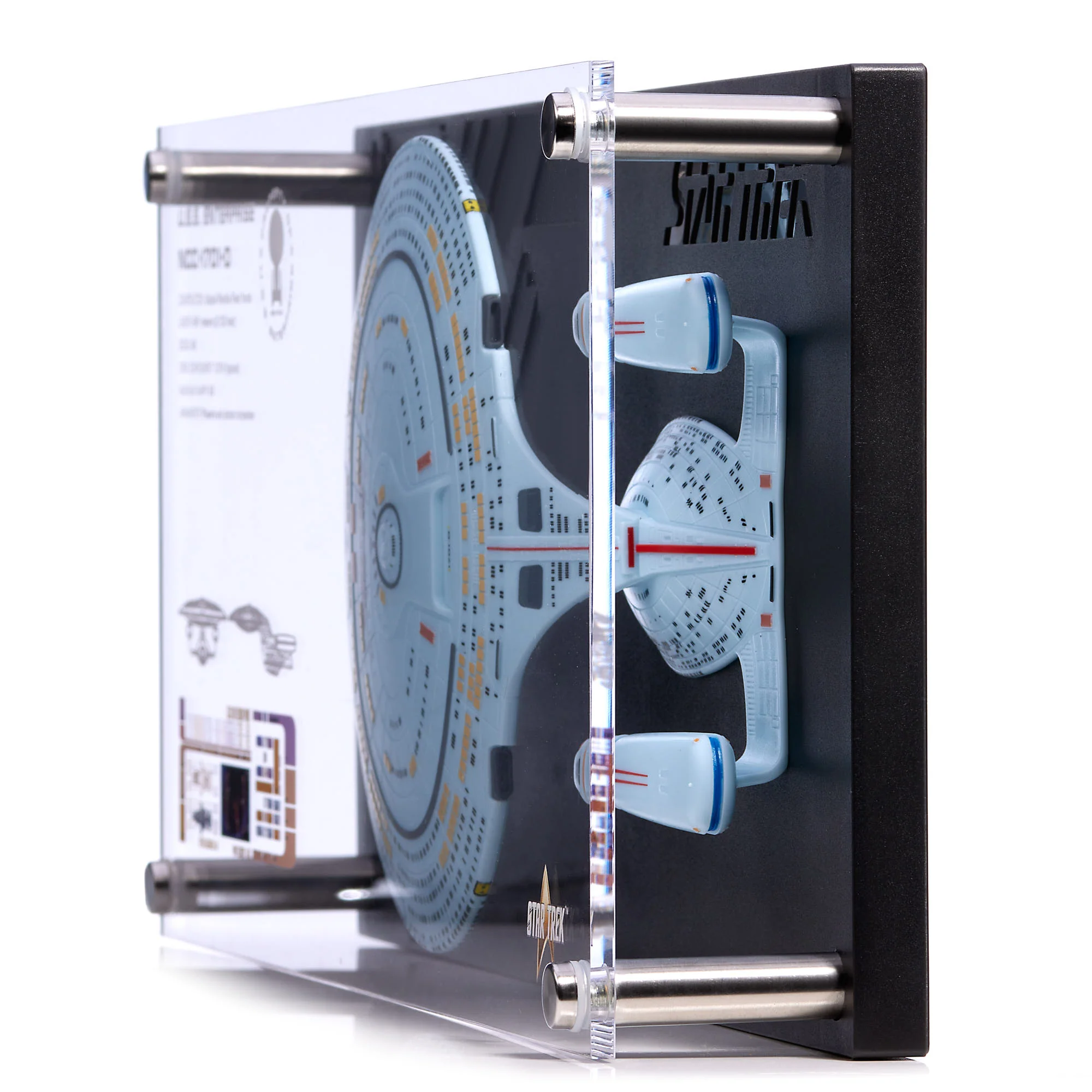 Star Trek Enterprise NCC 1701-D Plaque - Image 8